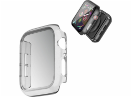 Pouzdro Strado 2in1 se sklem pro Apple Watch 7 45 mm (bezbarvé) Univerzální