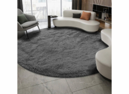 Shaggy Strado Round Carpet 180x180 Greynight (tmavě šedá) Universal