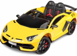 Autobaterie Toyz Auto Caretero Toyz Lamborghini Aventador SVJ auto na baterie + dálkové ovládání - žluté