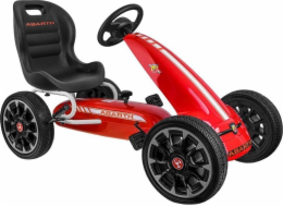 Jokomisiada GOKART ABARTH s pedály Velká měkká kola PA0167