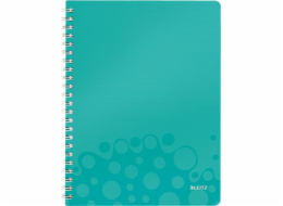 Leitz tyrkysový notebook WOW A4 (46380051)