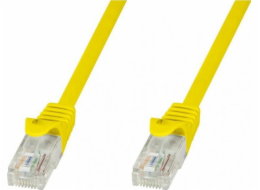 Techly Techly Patch Cord Cat5e UTP 0,25 m žluté CCA