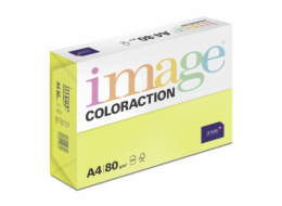 Image Coloraction kancelářský papír A4/80g, Ibiza - reflexní žlutá (NeoGb), 500 listů