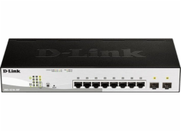 Switch D-Link DGS-1210-10P Gigabit Ethernet (10/100/1000) Power over Ethernet (PoE) Black