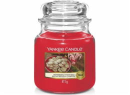 Yankee svíčka Yankee Candle Peppermint Pinwheels Střední jar 411g