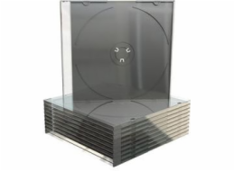 CD/DVD Slimcase Retail-Pack Single 10St, Schutzhülle