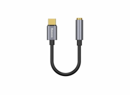 Baseus CATL54-0G Kabelová Redukce z USB-C na 3.5mm Audio Jack L54 (female) Deep Grey