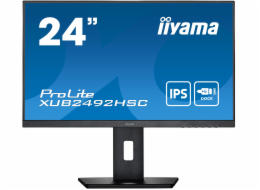 iiyama ProLite/XUB2492HSC-B5/24"/IPS/FHD/75Hz/4ms/Black/3R