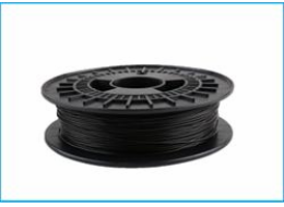 Filament PM tisková struna/filament 1,75 Rubberjet TPE32 - černá 0,5 kg