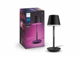 Philips Hue Go Table Lamp Akku black White Color Ambiance