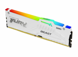 KINGSTON DIMM DDR5 16GB 6000MT/s CL36 FURY Beast Bílá RGB EXPO