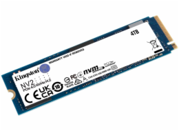 Kingston SSD 4TB (4000GB) NV2 M.2 2280 NVMe™ PCIe Gen (R: 3500MB/s; W: 2800MB/s)