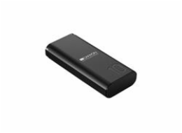 CANYON powerbanka PB-103, 10000mAh Li-poly, Input 5V/2A, Output 5V/2.1A, Smart IC, USB kabel 0.25m, černá