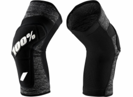 100% Chrániče kolen 100% RIDECAMP Knee Guard šedý vřes černý vel. L (NOVÉ)