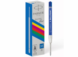 1x20 Parker Quinkflow Basic Ballpoint Pen Refill M blue