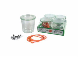 WECK Mold Jar 0,5l Set of 4