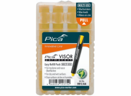 Pica VISOR permanent replacement refills yellow