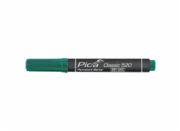 Pica Permanent Marker 1-4mm, Round Tip, green