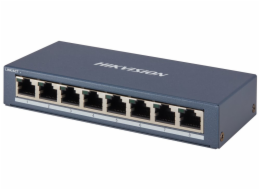 Hikvision DS-3E0508-EB HIKVISION switch DS-3E0508-E(B)/ 8x port/ 10/100/1000 Mbps RJ45 ports/ 16 Gbps/ napájení 5 VDC, 1 A