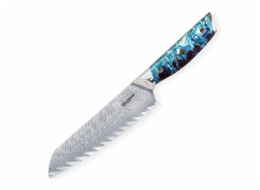 Nůž Dellinger Santoku Blue 170 mm Resin Future