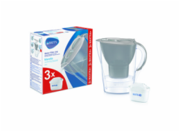 Brita Starter pack Marella, černá + 3 vodní filtry Maxtra+ Pure Performance