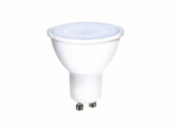 Solight LED žárovka, bodová , 7W, GU10, 6000K, 595lm, bílá