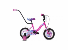 Dětské jízdní kolo Capriolo BMX 12"HT VIOLA bílo-růžové