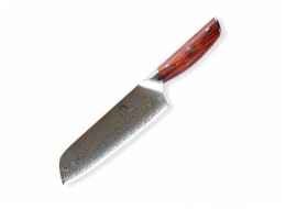 Nůž Dellinger Santoku 7" (175mm) Rose-Wood Damascus