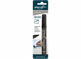 Pica Permanent Marker 1-4mm, Round Tip, black, Retail Pack.