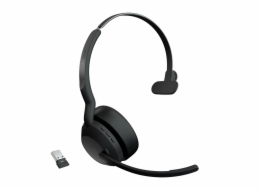 Jabra Evolve2 55/Mono/ANC/USB/BT-USB/Bezdrát/Černá