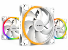 be quiet! Light Wings White 140mm PWM Triple-Pack BL102 Be quiet! / ventilátor Light Wings White / 140mm / PWM / 3-pack / bílý