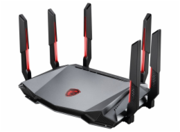 MSI herní router RadiX AXE6600 WiFi 6E Tri-Band (2,4GHz, 5GHz, 6GHz)/ RGB