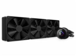 NZXT Kraken 360 RL-KN360-B1 NZXT vodní chladič Kraken 360 / 3x120mm fan / 4-pin PWM / LCD disp. / 6 let