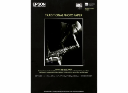 Epson Traditional Photo papir matny A 4, 25 listu, 330 g