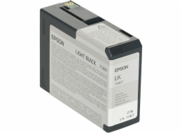 Epson cartridge svetle cerna T 580  80 ml              T 5807