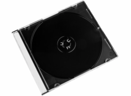 1x100 Hama Slim CD Jewel Case black                      51270