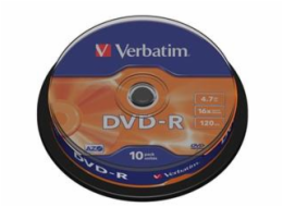 DVD-R 16x 4.7GB 10P CB           43523