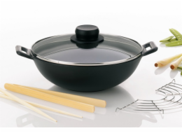 KELA WOK pánev MINI 24 cm litinový 5-dílný set KL-77747