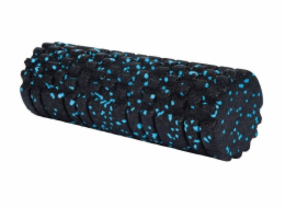 Masážní válec pěnový Foam Roller s výstupky 33 x 14 cm modrá KO-8CS000430modr