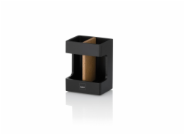 Držák na zubní kartáčky Cube polyresin black KL-23688