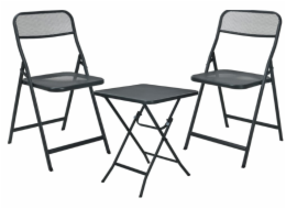 PROGARDEN Zahradní nábytek skládací sada stůl + 2 židle KO-X81100210