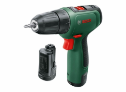 BOSCH EasyDrill 1200 akumulátorový vrtací šroubovák, 30 Nm, 10mm rychloupínací sklíčidlo, 2x akumulátor PBA 12V 1.5Ah