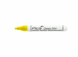 Pica Classic Industrial Paint Marker, 2-4mm bullet tip, yellow