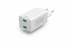 Hama rychlá USB nabíječka, 2x USB-C PD/QC, 35 W