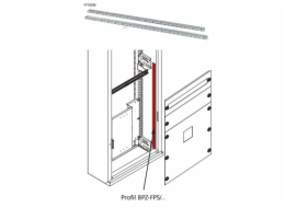 Eaton Profil pro montáž čelních desek BPZ-FPS/350 350mm - 112343