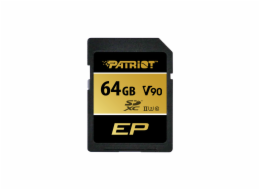 Patriot V90/SDXC/64GB/UHS-II U3 / Class 10/+ Adaptér