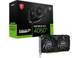 MSI GeForce RTX 4060 Ti VENTUS 2X BLACK 8G OC / 8GB GDDR6 / PCI-E / 3x DP / HDMI