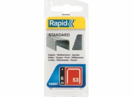 Standardní sponky Rapid 53/6 mm 1080 ks