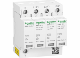 Schneider Electric Surge Protective Device iPRD1 12.5R-T12-3N 3+1 Pole Type1+Type2 12.5kA with Contact  A9L16482