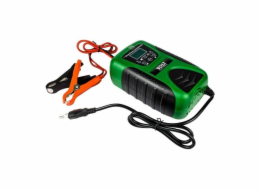 BATTERY CHARGER VOLT POLSKA WITH LCD 12V 8A COMPACT GREEN